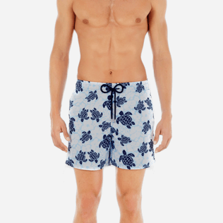 Uomo Classico Stampato - Costume da bagno uomo Tortues Hawai - ESCLUSIVA WEB, Azzurro cielo supp1 Uomo Classico Stampato - Costume da bagno uomo Tortues Hawai - ESCLUSIVA WEB, Azzurro cielo supp1