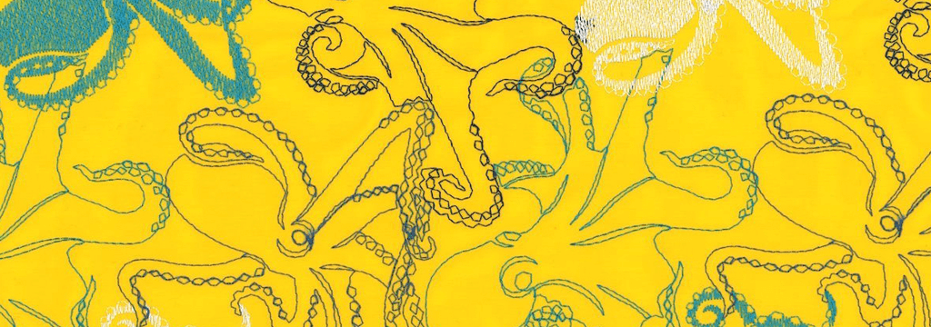 Homme AUTRES Brodé - Maillot de bain brodé homme Octopussy - Édition Limitée, Mimosa imprimé