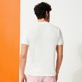 Homme AUTRES Imprimé - T-shirt en coton homme 2 Chevaux Drapeau Français, Off white vue portée de dos