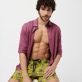 Men Classic Embroidered - Men Swimwear Embroidered Only Crabs ! - Limited Edition, Matcha details view 3
