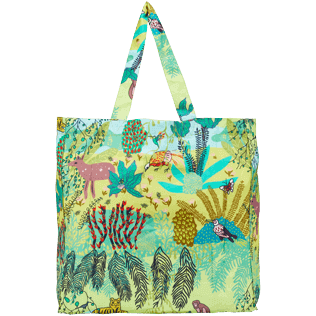 Others Printed - Unisex Beach Bag Jungle Rousseau, Ginger back view