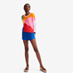 Mujer Autros Estampado - Sudadera en tejido de rizo con estampado Rainbow para mujer - Vilebrequin x JCC+ - Edición limitada, Multicolores frontworn Mujer Autros Estampado - Sudadera en tejido de rizo con estampado Rainbow para mujer - Vilebrequin x JCC+ - Edición limitada, Multicolores frontworn