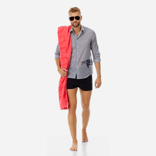 Altri Stampato - Camicia unisex in cotone Belle ou Gars, Bianco supp2 Altri Stampato - Camicia unisex in cotone Belle ou Gars, Bianco supp2