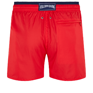 男款 Ultra-light classique 纯色 - 男士双色纯色泳裤, Peppers 后视图