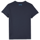 Herren Andere Bedruckt - Allo La Mer? T-Shirt aus Bio-Baumwolle für Herren, Marineblau Rückansicht