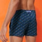 Men Fitted Printed - Men Short Swimwear Micro Tortues Rainbow, Navy details view 1