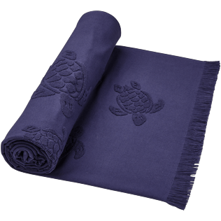Autros Liso - Futa de tejido terry con estampado Turtles Jacquard, Midnight blue supp1 Autros Liso - Futa de tejido terry con estampado Turtles Jacquard, Midnight blue supp1