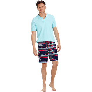 Homme CLASSIQUE LONG Imprimé - Maillot de bain Homme Long Stretch VBQ Cruise Lines, Bleu nuit supp2 Homme CLASSIQUE LONG Imprimé - Maillot de bain Homme Long Stretch VBQ Cruise Lines, Bleu nuit supp2