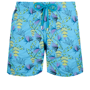 Men Classic Embroidered - Men Swim Trunks Embroidered Go Bananas - Limited Edition, Jaipuy front view