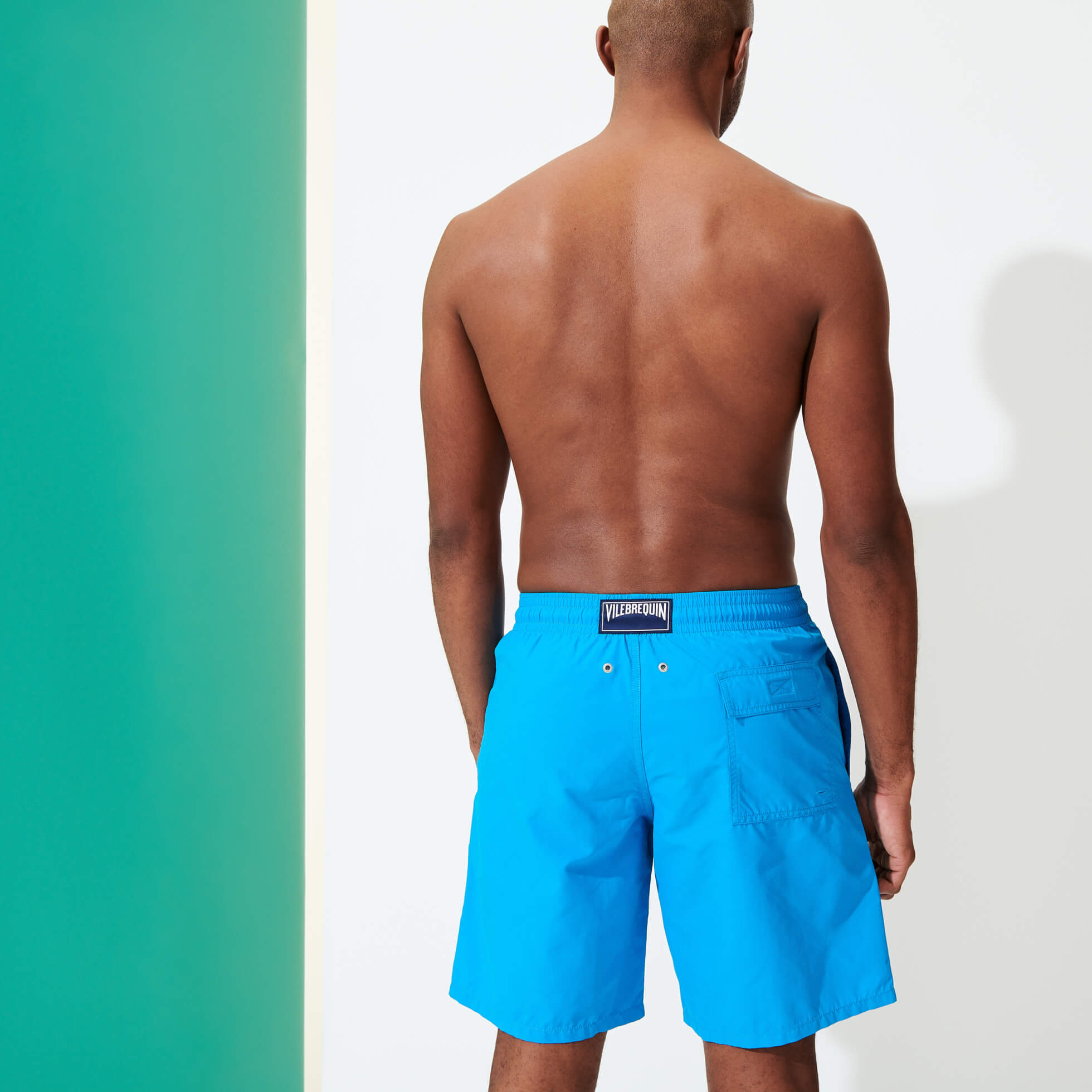 Men Swim Trunks Long 2010 Les Requins Water-reactive | Vilebrequin OKOH1D09