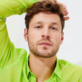Hombre Autros Liso - Camisa en gasa de algodón de color liso unisex, Limoncillo detalles vista 2