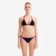 Women Halter Solid - Women bicolor Halter bikini top trompe-l'oeil effect - Vilebrequin x JCC+ - Limited Edition, Pink polka frontworn Women Halter Solid - Women bicolor Halter bikini top trompe-l'oeil effect - Vilebrequin x JCC+ - Limited Edition, Pink polka frontworn