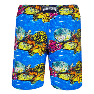 Men Long classic Printed - Men Swim Trunks Long Vilebrequin x Hunt Slonem, Atoll back Men Long classic Printed - Men Swim Trunks Long Vilebrequin x Hunt Slonem, Atoll back