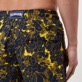 Men Classic Printed - Men Swimwear Hidden Fishes, Lemon details view 2