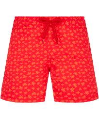 Boys Swimwear Stretch Micro Ronde Des Tortues Peppers front view