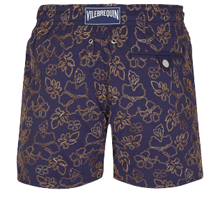 Hombre Clásico Bordado - Bañador bordado con estampado 1996 Gilbert Tropic para hombre - Edición Limitada, Zafiro back Hombre Clásico Bordado - Bañador bordado con estampado 1996 Gilbert Tropic para hombre - Edición Limitada, Zafiro back