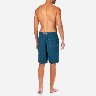 Men Others Solid - Men Italian Pockets Linen Bermuda Shorts Solid, Spray backworn Men Others Solid - Men Italian Pockets Linen Bermuda Shorts Solid, Spray backworn