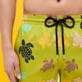 Men Long classic Printed - Men Swimwear Long Ultra-light and packable Ronde Des Tortues Multicolore, Matcha details view 1