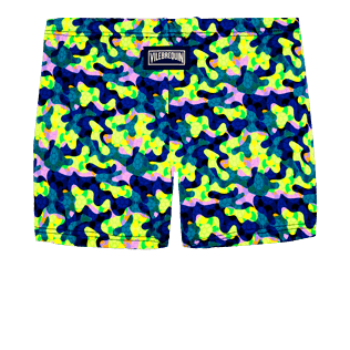 Boys Others Printed - Boys Swim Trunks Boxer Cuts Neo camo Turtles, Neon yellow back Boys Others Printed - Boys Swim Trunks Boxer Cuts Neo camo Turtles, Neon yellow back