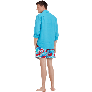 Herren Andere Uni - Solid Hemd aus Leinen für Herren, Curacao supp4 Herren Andere Uni - Solid Hemd aus Leinen für Herren, Curacao supp4