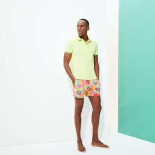 Homme AUTRES Uni - Polo Eponge homme uni, Coriandre frontworn Homme AUTRES Uni - Polo Eponge homme uni, Coriandre frontworn