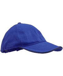 Altri Unita - Cappellino unisex tinta unita, Blu mare vista frontale