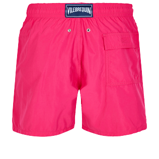 Imagen de Hombre Autros Liso - Bañador de color liso para hombre, Shocking pink vista trasera Imagen de Hombre Autros Liso - Bañador de color liso para hombre, Shocking pink vista trasera