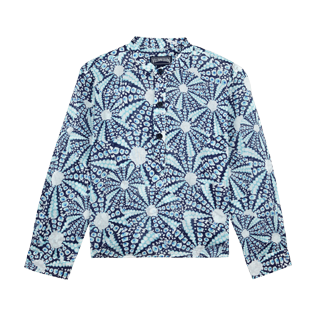 Garçons AUTRES Imprimé - Chemise Garçon en Voile de coton Oursinade, Bleu marine front Garçons AUTRES Imprimé - Chemise Garçon en Voile de coton Oursinade, Bleu marine front
