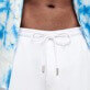 Hombre Autros Liso - Men Linen Pants Solid, Blanco detalles vista 1