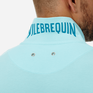 Men Others Solid - Men Cotton Pique Polo Shirt Solid, Aquamarine supp1 Men Others Solid - Men Cotton Pique Polo Shirt Solid, Aquamarine supp1