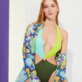 Mujer Trikini Liso - Trikini de una sola pieza de color liso para mujer, Sicomoro detalles vista 6