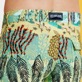 Jungle Rousseau Hose aus Leinen mit Print für Herren Ginger Details Ansicht 3