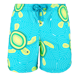 Homme Classique Moorea Imprimé - Maillot de bain Homme Mosaic Turtles, Curacao front Homme Classique Moorea Imprimé - Maillot de bain Homme Mosaic Turtles, Curacao front