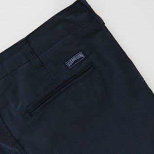 Men Others Solid - Men Chino Bermuda Shorts Ultra-light, Navy details view 6
