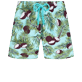 Boys Classic Printed - Boys Swim Trunks 2006 Coconuts, Lazulii blue front view