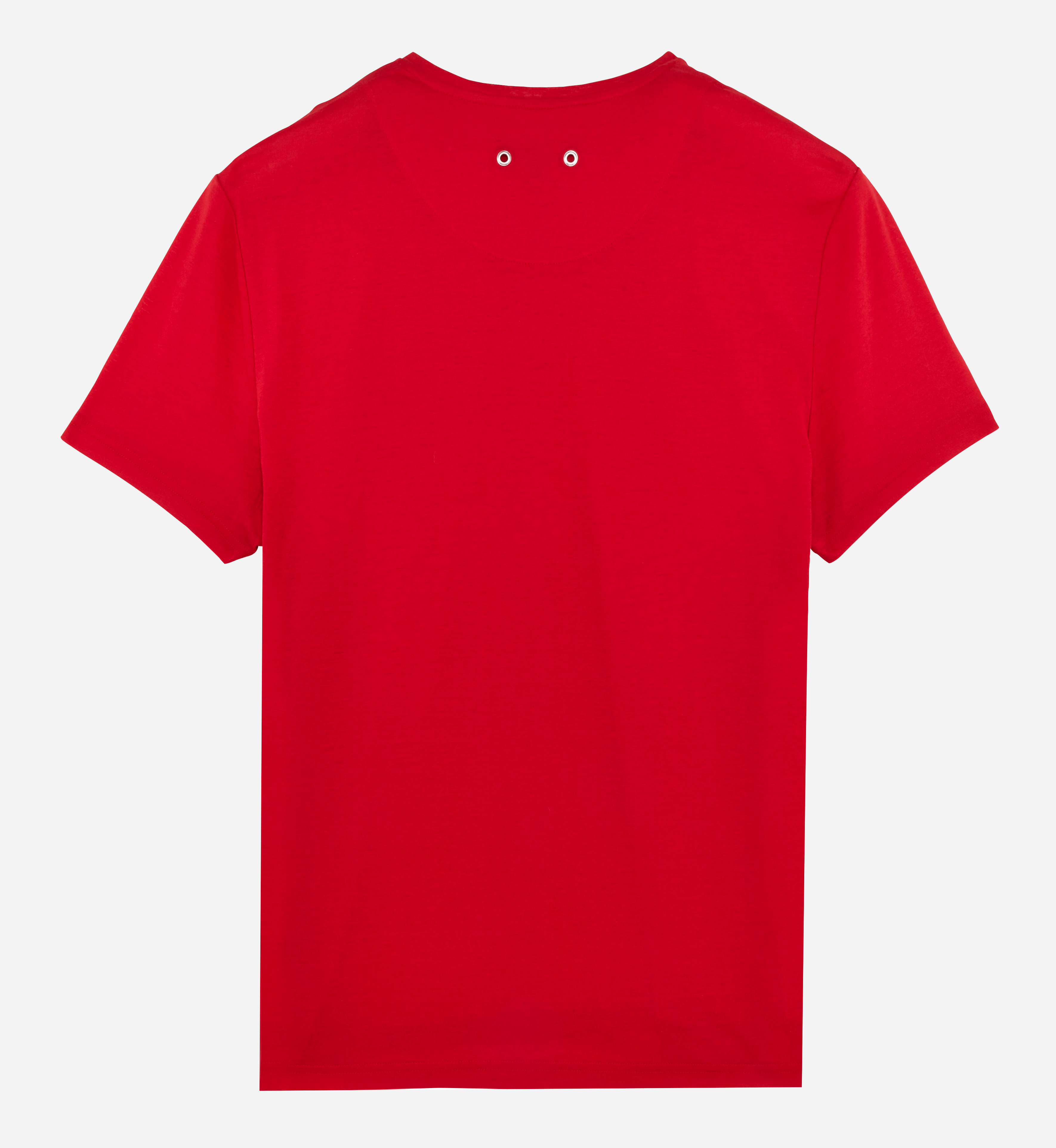 Men Others Solid - Men Mercerized Cotton T-Shirt V-neck Solid, Red polish back Men Others Solid - Men Mercerized Cotton T-Shirt V-neck Solid, Red polish back
