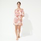 Damen Andere Bedruckt - Schulterfreies Kaleidoscope Kleid für Damen, Camellia Details Ansicht 1