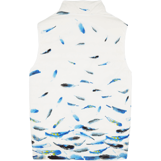 Women 007 Printed - Sleeveless Doudoune Blue Breath, White back Women 007 Printed - Sleeveless Doudoune Blue Breath, White back