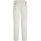 Men Others Solid - Men Corduroy Large Lines Jogging Pants Solid, Off white back view