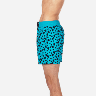 Men Classic / Moorea Printed - Men Swimwear Flocked Micro ronde des tortues, Curacao supp3 Men Classic / Moorea Printed - Men Swimwear Flocked Micro ronde des tortues, Curacao supp3