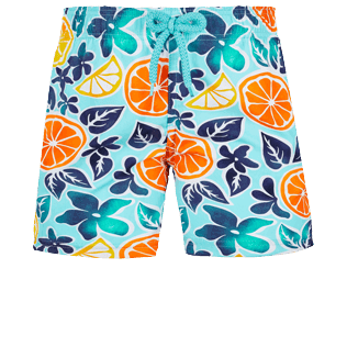 Boys Others Printed - Boys Swimwear Stretch 1994 Presse-Citron, Lagoon front view