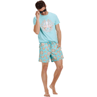 Hombre Clásico Estampado - Bañador con estampado Poulpes para hombre, Laguna supp2 Hombre Clásico Estampado - Bañador con estampado Poulpes para hombre, Laguna supp2