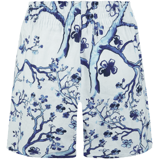 womens patterned bermuda shorts