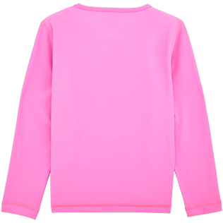 Autros Liso - Camiseta de manga larga con estampado Turtles y acabado de protección UV, Rosa back Autros Liso - Camiseta de manga larga con estampado Turtles y acabado de protección UV, Rosa back