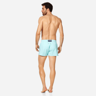 Homme CLASSIQUE COURT Uni - Maillot de Bain Homme Court et Ajusté Stretch Uni, Acqua backworn Homme CLASSIQUE COURT Uni - Maillot de Bain Homme Court et Ajusté Stretch Uni, Acqua backworn
