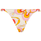 Women 020 Printed - Women Bikini Bottom Tanga Kaleidoscope, Camellia front view