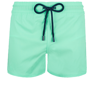 Men Others Solid - Men Swim Trunks Short and Fitted Stretch Solid, Cardamom front view