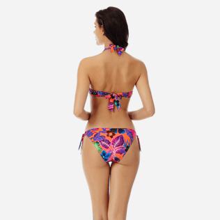 Damen Bügel-Bikini Bedruckt - Porto Rico Bikinioberteil mit Bügel für Damen, Bright orange backworn Damen Bügel-Bikini Bedruckt - Porto Rico Bikinioberteil mit Bügel für Damen, Bright orange backworn