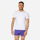 Men Others Printed - Men Cotton T-Shirt Tortue Multicolore, White frontworn Men Others Printed - Men Cotton T-Shirt Tortue Multicolore, White frontworn