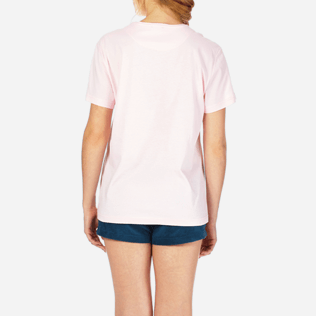 Femme Tee-Shirts Imprimé - T-shirt en Coton Femme Vilebrequeen, Pivoine supp2 Femme Tee-Shirts Imprimé - T-shirt en Coton Femme Vilebrequeen, Pivoine supp2